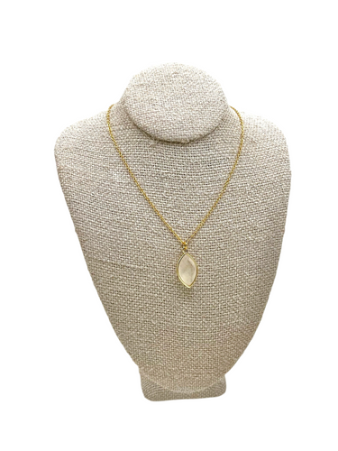 Quartz HorseEye Necklace 18k