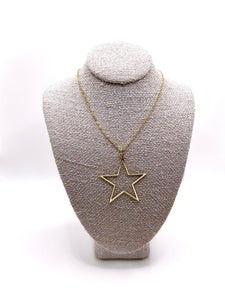 9ct Rose Gold Moon and Star Necklace | Silvermoon