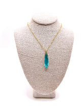 Load image into Gallery viewer, Faceted Turquoise Necklace