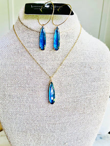 Faceted Sapphire Necklace